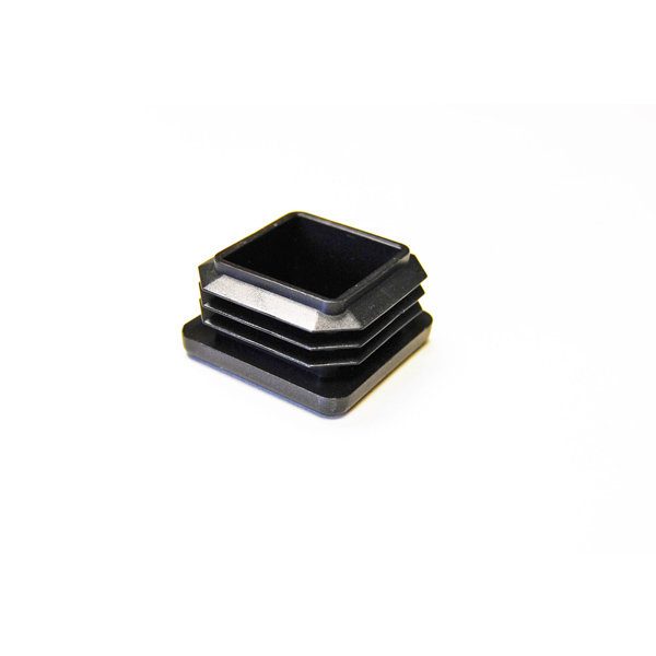 Square Tubing Insert, 1-1/4" Black.