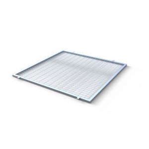 Top Mesh Panel 5’x5’ w/4 Stainless Steel screws
