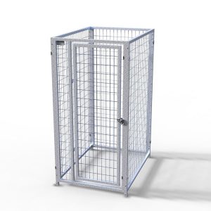 Complete 3’x4’ Kennel w/8-3” Stainless Steel Bolt Assemblies