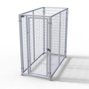 Complete 3’x6’ Kennel w/8-3” Stainless steel bolt assemblies