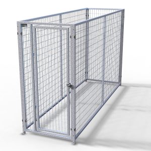 Complete 3’x10’ Kennel w/8-3” Stainless steel bolt assemblies