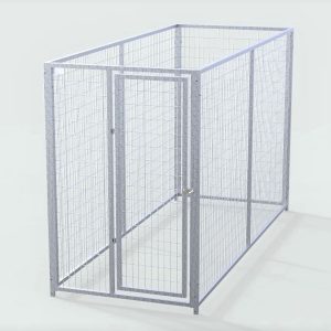 Complete 4'x10' Kennel w/ 8-3" Stainless Steel bolt assemblies