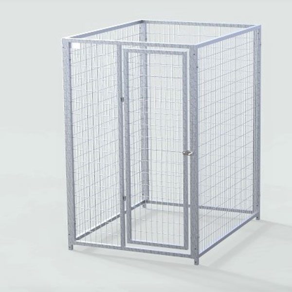 Complete 4'x5' Kennel w/ 8-3" Stainless Steel bolt assemblies