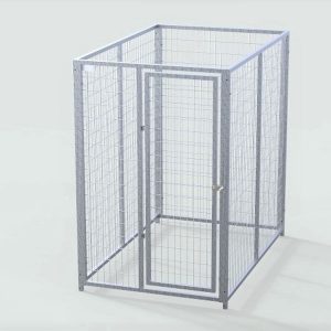 Complete 4'x6' Kennel w/ 8-3" Stainless Steel bolt assemblies