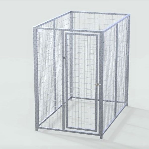 Complete 4'x6' Kennel w/ 8-3" Stainless Steel bolt assemblies
