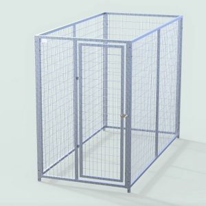 Complete 4'x8' Kennel w/ 8-3" Stainless Steel bolt assemblies