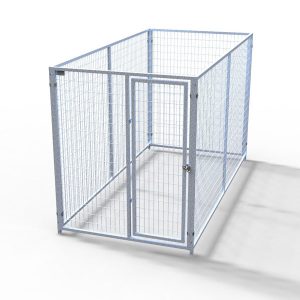 Complete 5'x8' Kennel w/ 8-3" Stainless Steel bolt assemblies