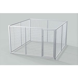 Complete 10'x10' Kennel w/ 8-3" Stainless Steel bolt assemblies